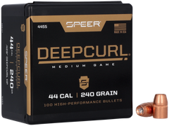 Speer DeepCurl 44 Cal .429" 240gr Hollow Point Reloading Bullets - 50/Box