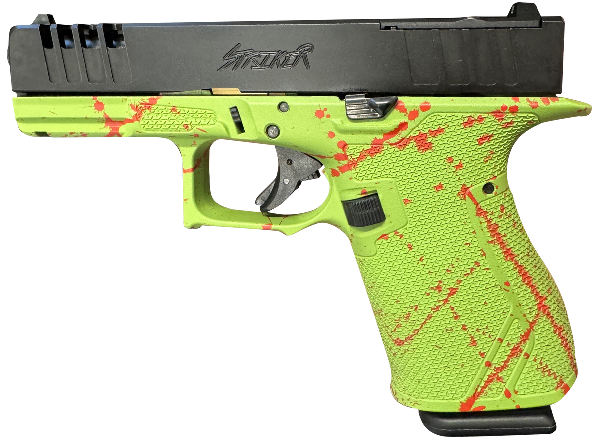 Great Lakes Firearms GL19 Striker 9mm Luger 4" 15+1 Semi-Auto Pistol - Zombie Splatter Cerakote