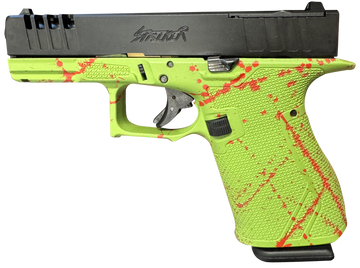 Great Lakes Firearms GL19 Striker 9mm Luger 4" 15+1 Semi-Auto Pistol - Zombie Splatter Cerakote
