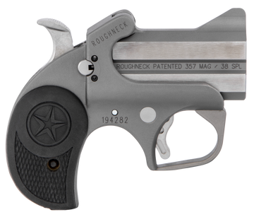 Bond Arms BARN Roughneck 38 Special/357 Mag 2.5" 2-Rd Derringer - Rough Matte Stainless