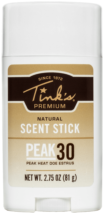 Tinks Peak30 Premium Doe Estrus Deer Scent Stick 2.75 oz