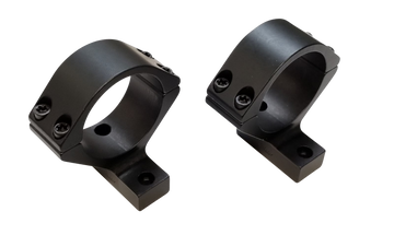 Talley B950719 Scope Mount/Ring Combo 1" Tube Browning A-Bolt 3 High Rings Short/Long Action - Black Anodized
