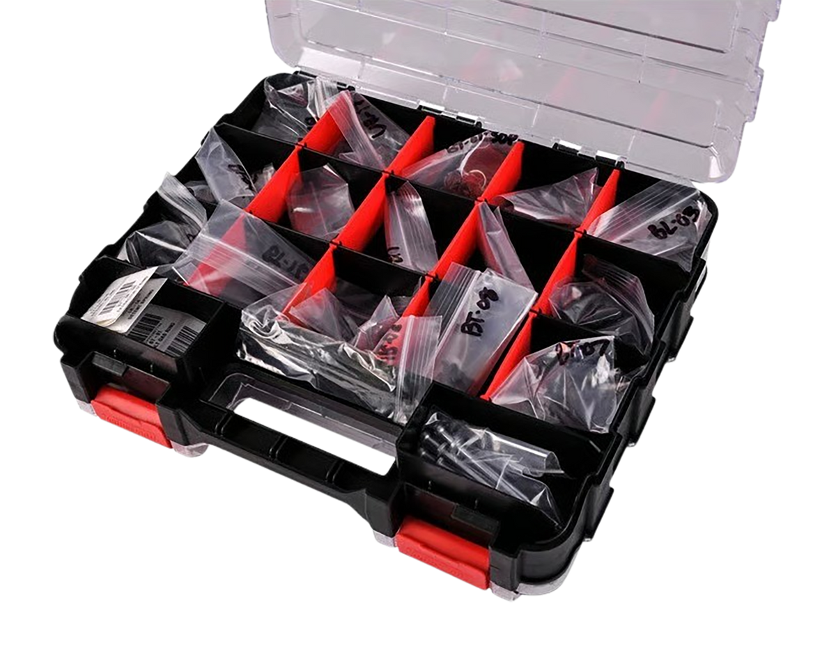 Luth-AR TL-GSK AR-15 .223/5.56 Gunsmith Parts Kit - Black / Red
