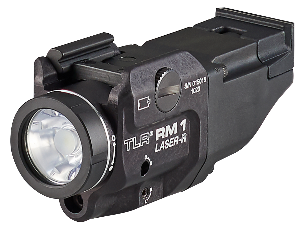Streamlight 69446 TLR-1 RM 500 Lumen Weapon Light w/Red Laser Black Anodized Aluminum