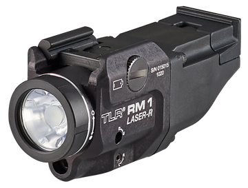 Streamlight 69446 TLR-1 RM 500 Lumen Weapon Light w/Red Laser Black Anodized Aluminum