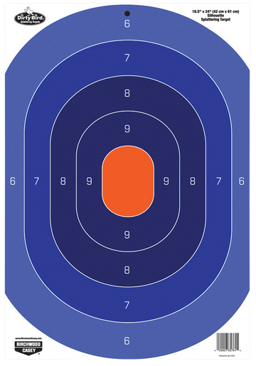 Birchwood Casey Dirty Bird 16.50" x 24" Silhouette Tagboard Target 3 Pack
