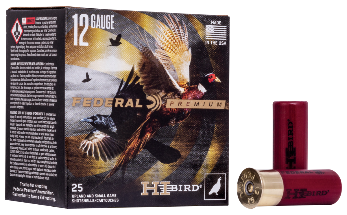 Federal Premium Hi-Bird 12 Gauge 2.75" 1-1/4 oz 7.5 Shot - Box or Case