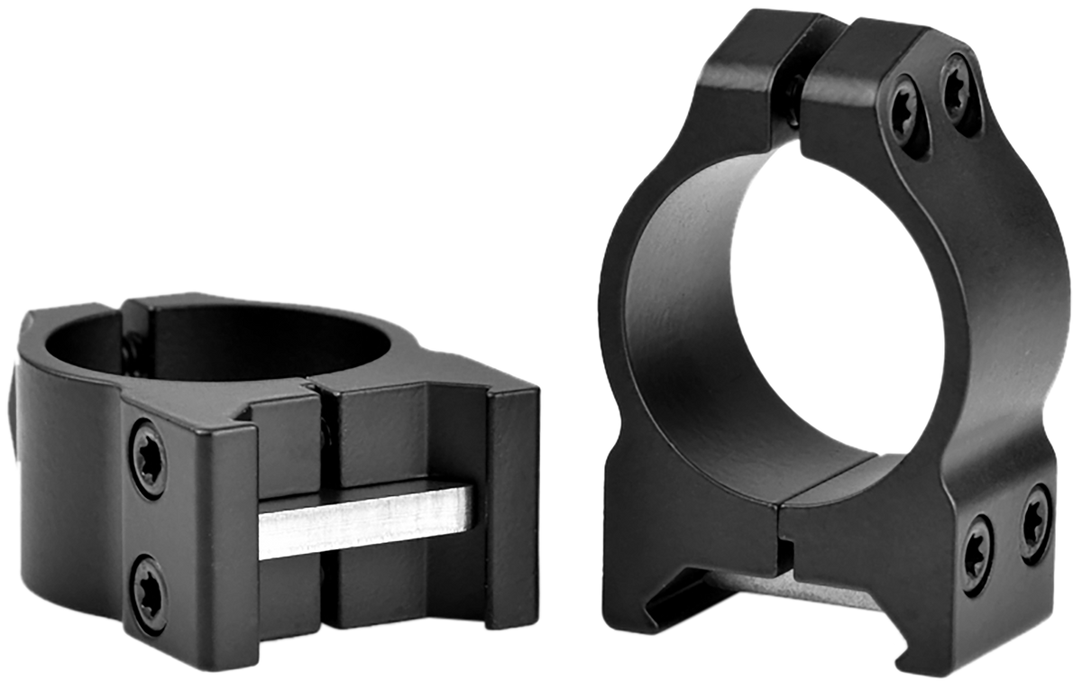 Warne Maxima 200M 1" Low Matte Black Steel Scope Rings