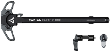 Radian Weapons Raptor Charging Handle & Talon 45/90 Safety AR-15/M16 Ambi - Radian Gray