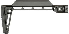 Midwest Industries Minimalistic Fixed Stock 6061 Aluminum Black