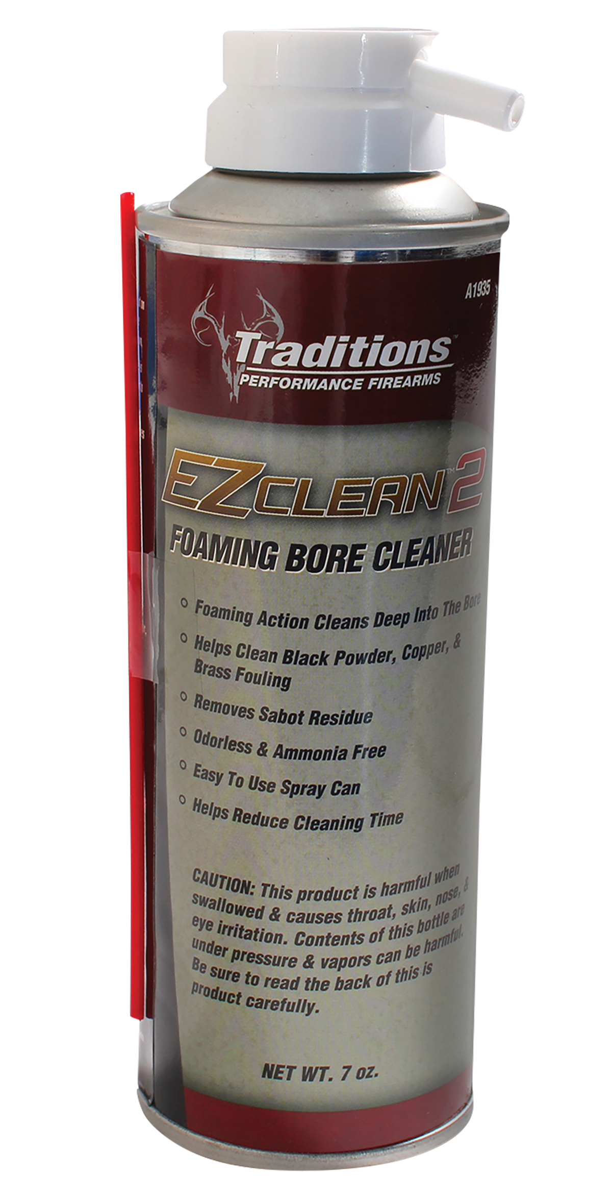 Traditions EZ Clean 2 Foaming Bore Cleaner 7 oz Spray Can