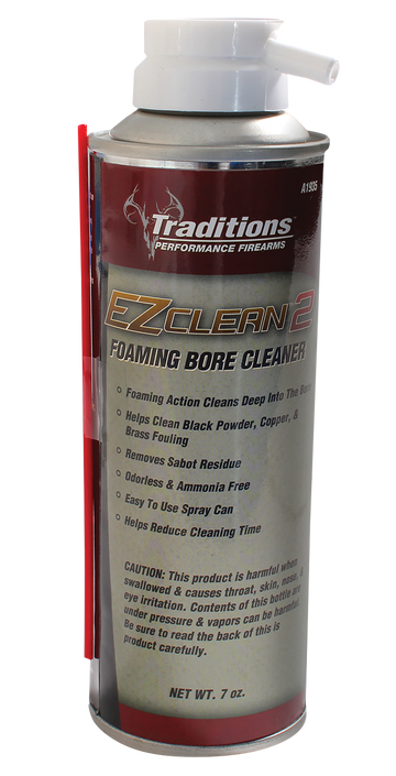 Traditions EZ Clean 2 Foaming Bore Cleaner 7 oz Spray Can