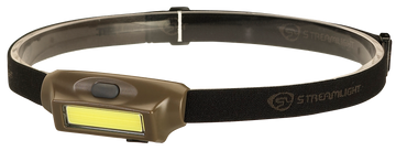 Streamlight 61707 Bandit USB Headlamp 10/35/45/180 Lumens White/Green LED Coyote
