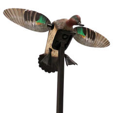 Mojo Outdoors Elite Series Green Winged Teal Spinning Wing Duck Motion Decoy - Natural Molded Plastic - Remote Compatible