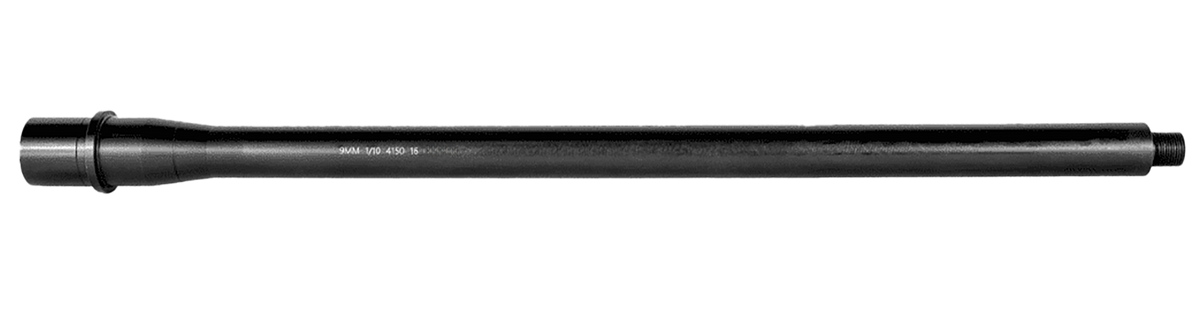 Lead & Steel AR9 9mm 16" 1:10 Twist 1/2x36 Nitride Barrel
