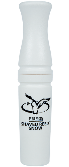 Primos 828 Shaved Reed Snow Goose Call - White Polycarbonate