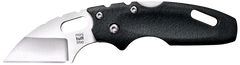 Cold Steel Tuff Lite Mini 2" Folding Sheepsfoot Plain 4034 SS Black Griv-Ex Handle