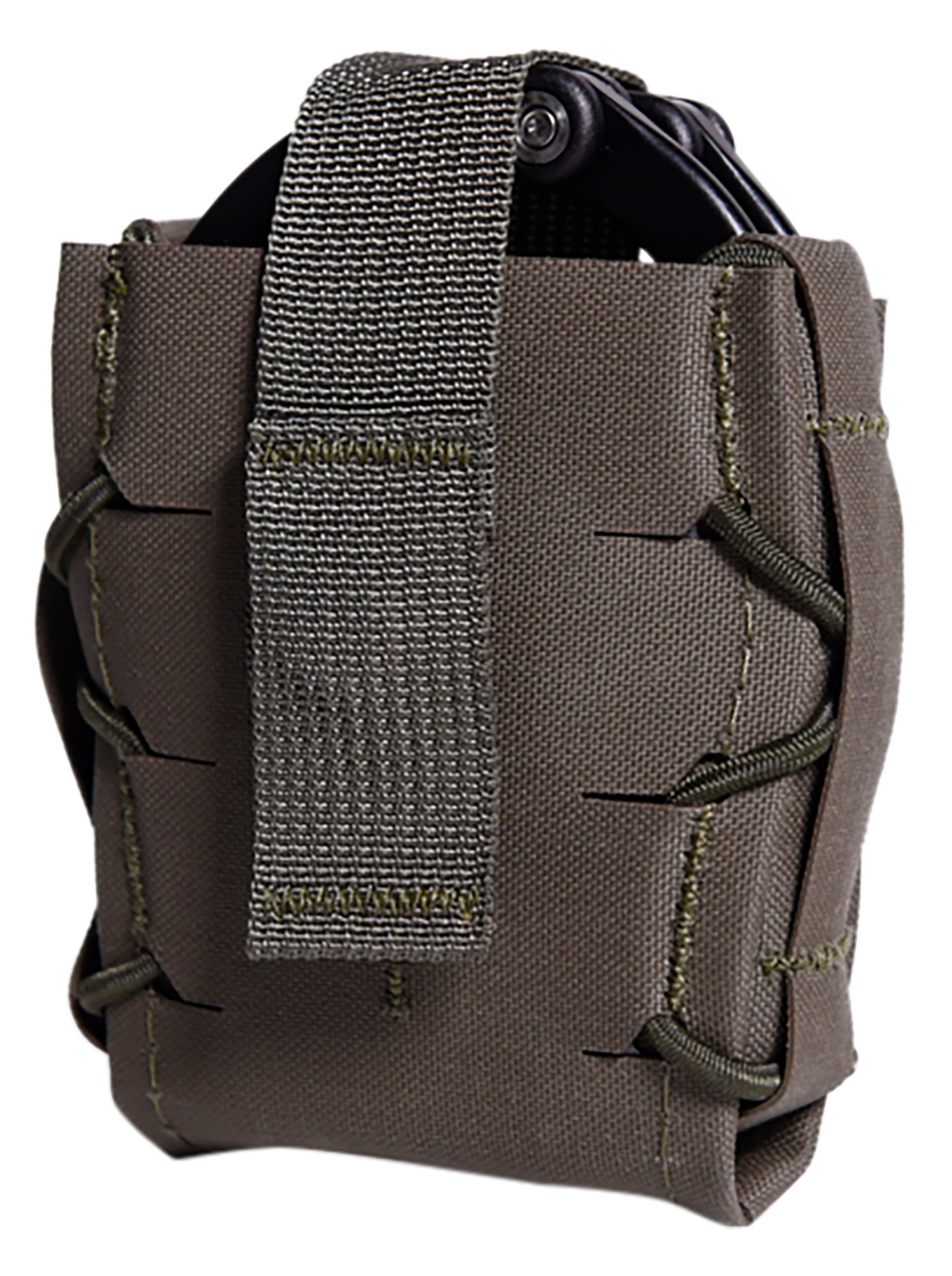 High Speed Gear 24DC00OD TACO Gen 2 Single Handcuff Pouch OD Green Nylon MOLLE