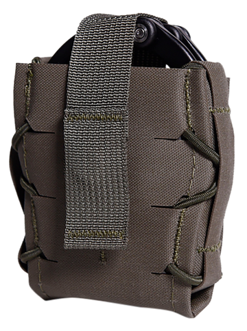 High Speed Gear 24DC00OD TACO Gen 2 Single Handcuff Pouch OD Green Nylon MOLLE