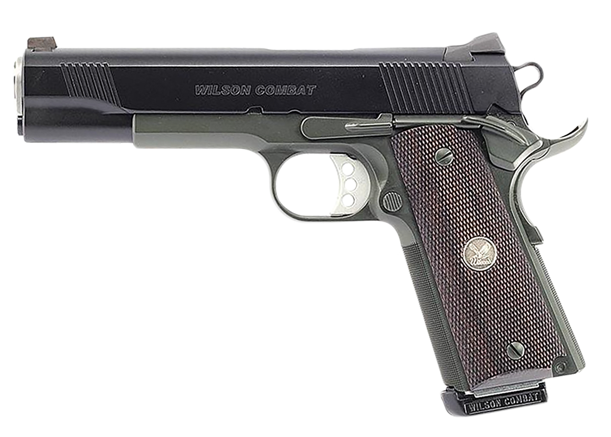 Wilson Combat CQB *CA Compliant 45 ACP 5" 8+1 Semi-Auto Pistol - Black Armor-Tuff