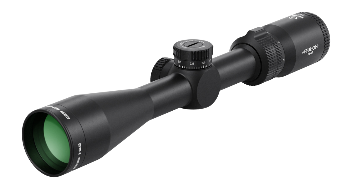 Athlon Neos HMR 3-9x40mm Center-X SFP MOA 1" Tube Riflescope