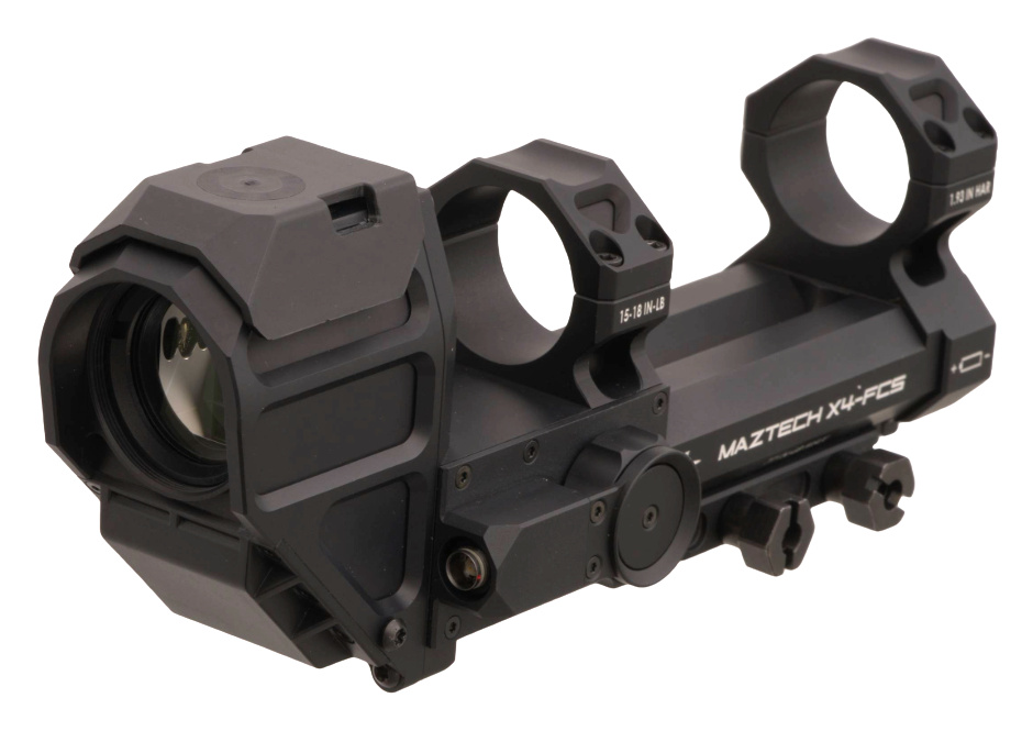 Maztech X4-FCS 30mm Fire Control System - Black/Green