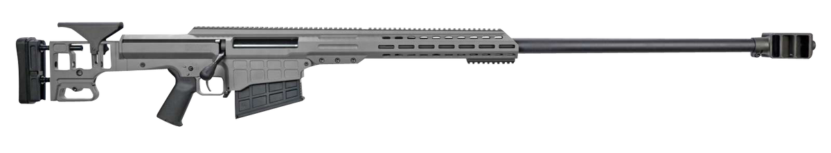 Barrett MRAD ELR 416 Barrett 36" 10+1 Bolt Action Rifle - Tungsten Gray