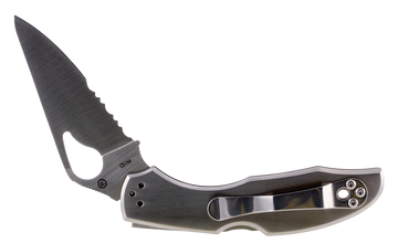 Spyderco Byrd Meadowlark 2 2.94" 8Cr13MoV Clip Point Part Serrated Stainless Steel Handle Folding Knife