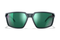 Wiley X Sierra M/L Green Mirror Polarized Polycarbonate Matte Graphite Frame