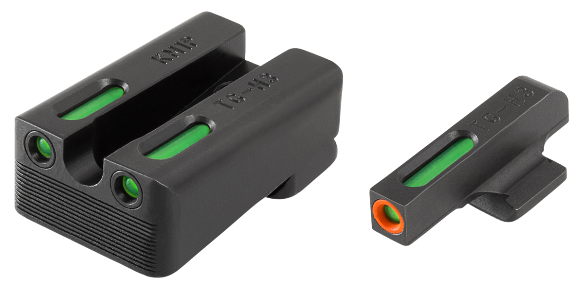 TruGlo TFX Pro Kimber 1911 Tritium Fiber Optic Sight Set - Black Nitride