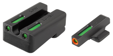 TruGlo TFX Pro Kimber 1911 Tritium Fiber Optic Sight Set - Black Nitride