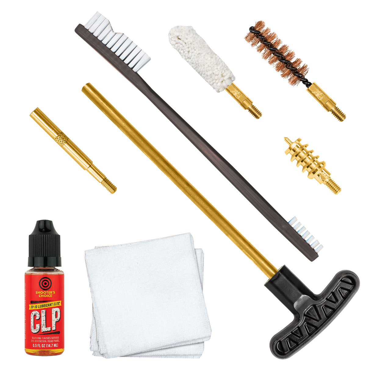 Otis FGSRS45 .45 Cal Pistol Cleaning Kit - Black Soft Pack