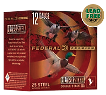 Federal Premium Ultra Steel 20 Gauge 3" 1 oz #3/#5 Steel Shot Shotshells - Box or Case