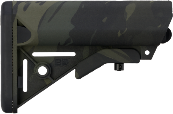 B5 Systems Enhanced SOPMOD AR-15 Collapsible Stock - Multi-Cam Black - Mil-Spec Tube Not Included