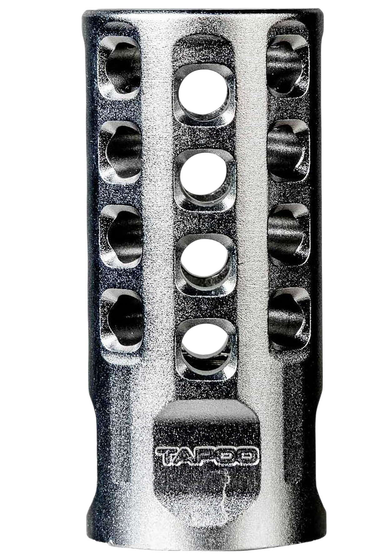Tapco TAP22010 10/22 Muzzle Brake Silver Anodized Aluminum 1/2x28 .920" 22LR