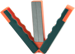 Accusharp 077C Diamond Paddle Sharpener Folding Coarse/Fine Gray/Orange Handle