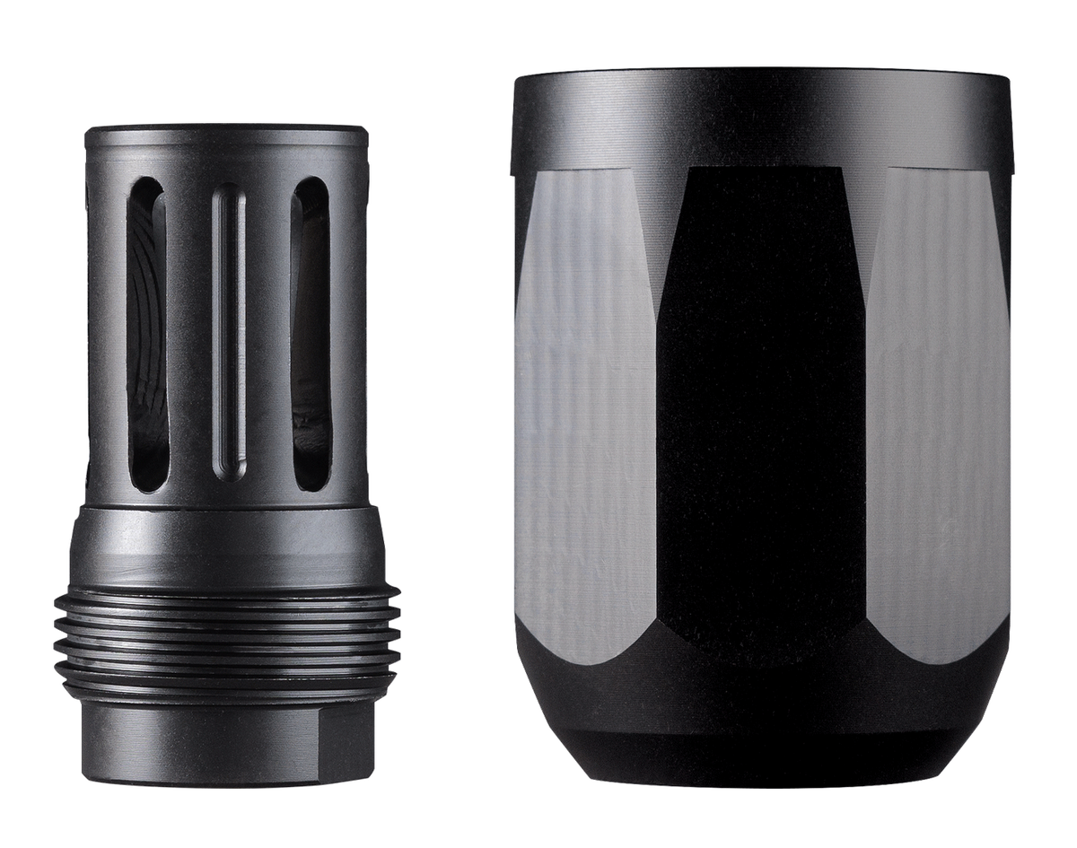 Maxim Defense QD Hate Brake 5.56x45mm NATO 1/2x28 Muzzle Brake - Stainless Steel