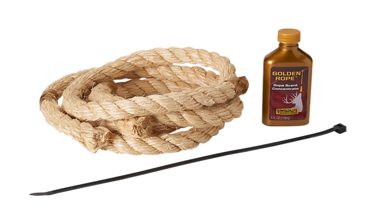 Wildlife Research 391 Golden Rope Scent Rope Kit Deer Attractant - 30 in Rope