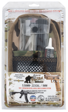Pro-Shot MMULTICAM5569MM Rod Cleaning System 223 Rem/5.56 NATO/9mm Luger Multi-Camo Pouch