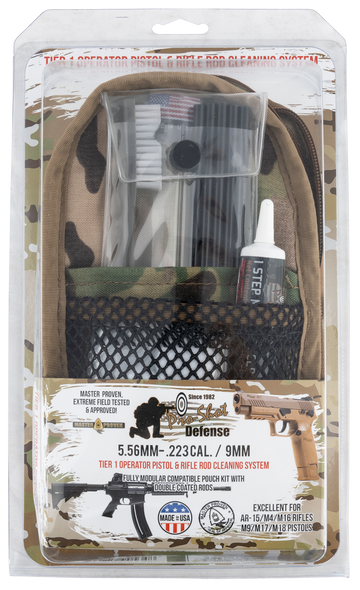 Pro-Shot MMULTICAM5569MM Rod Cleaning System 223 Rem/5.56 NATO/9mm Luger Multi-Camo Pouch