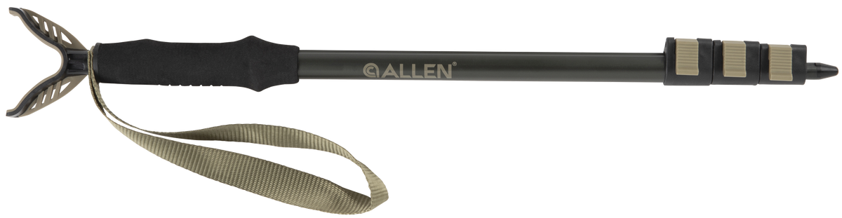 Allen 2163 Swift Shooting Stick Monopod Matte Black Aluminum 21.5-61 in