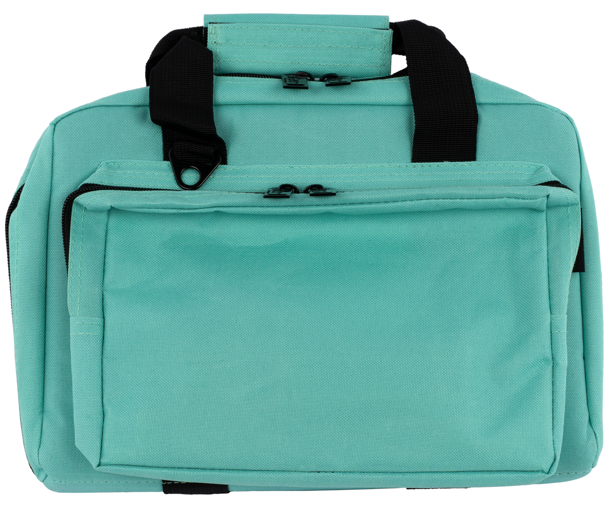 US PeaceKeeper P21102 Mini Range Bag Robin's Egg Blue 600D Polyester 12.75" L x 8.75" H x 3" D