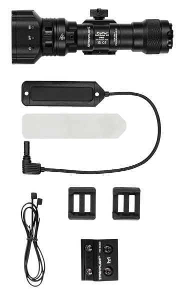 Streamlight ProTac Rail Mount VIR Pro 1100 Lumen White & IR Multi-Fuel Long Gun Light - Black