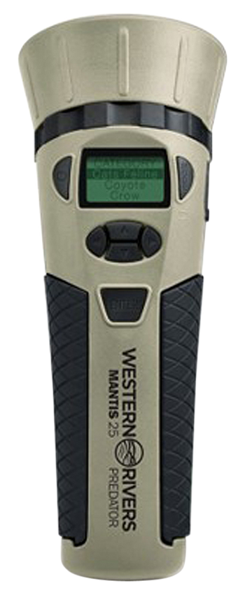 Western Rivers Mantis 25 Electronic Predator Call 25 Preloaded Sounds Brown