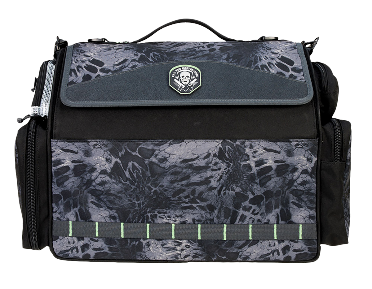 G Outdoors GPS-1955BRN Barn Range Bag PRYM1 Blackout Holds 8 Handguns