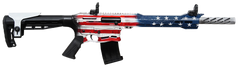 Citadel Boss-25 12 Gauge 3" 18.75" 5+1 Semi-Auto AR-Style Shotgun - American Flag Cerakote