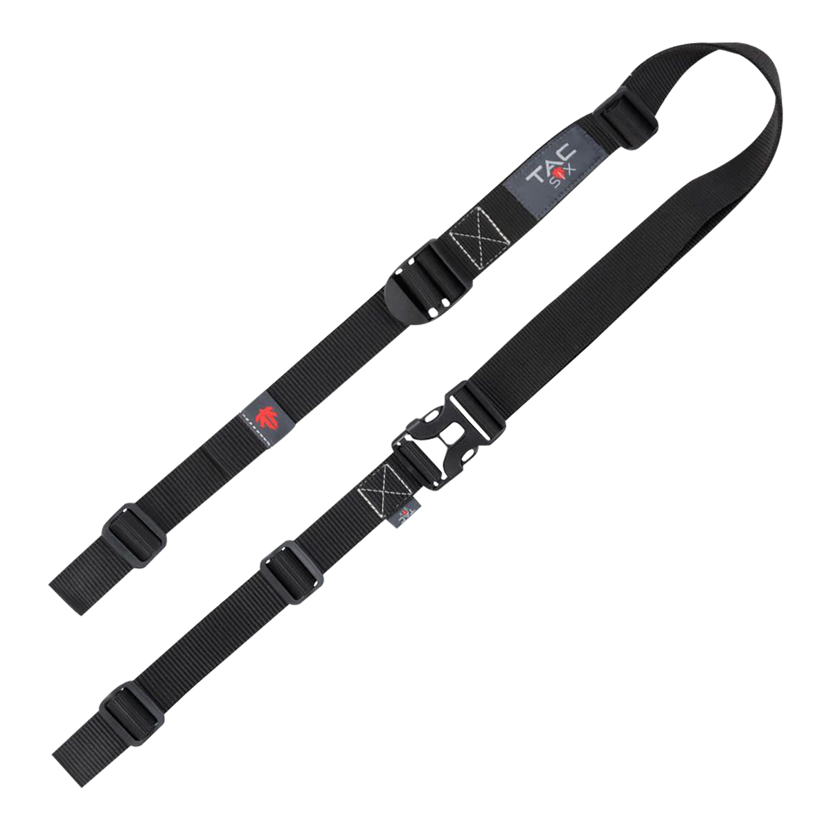 Tac Six 8494 Citadel Double Point Sling Black w/ Ladder Buckles