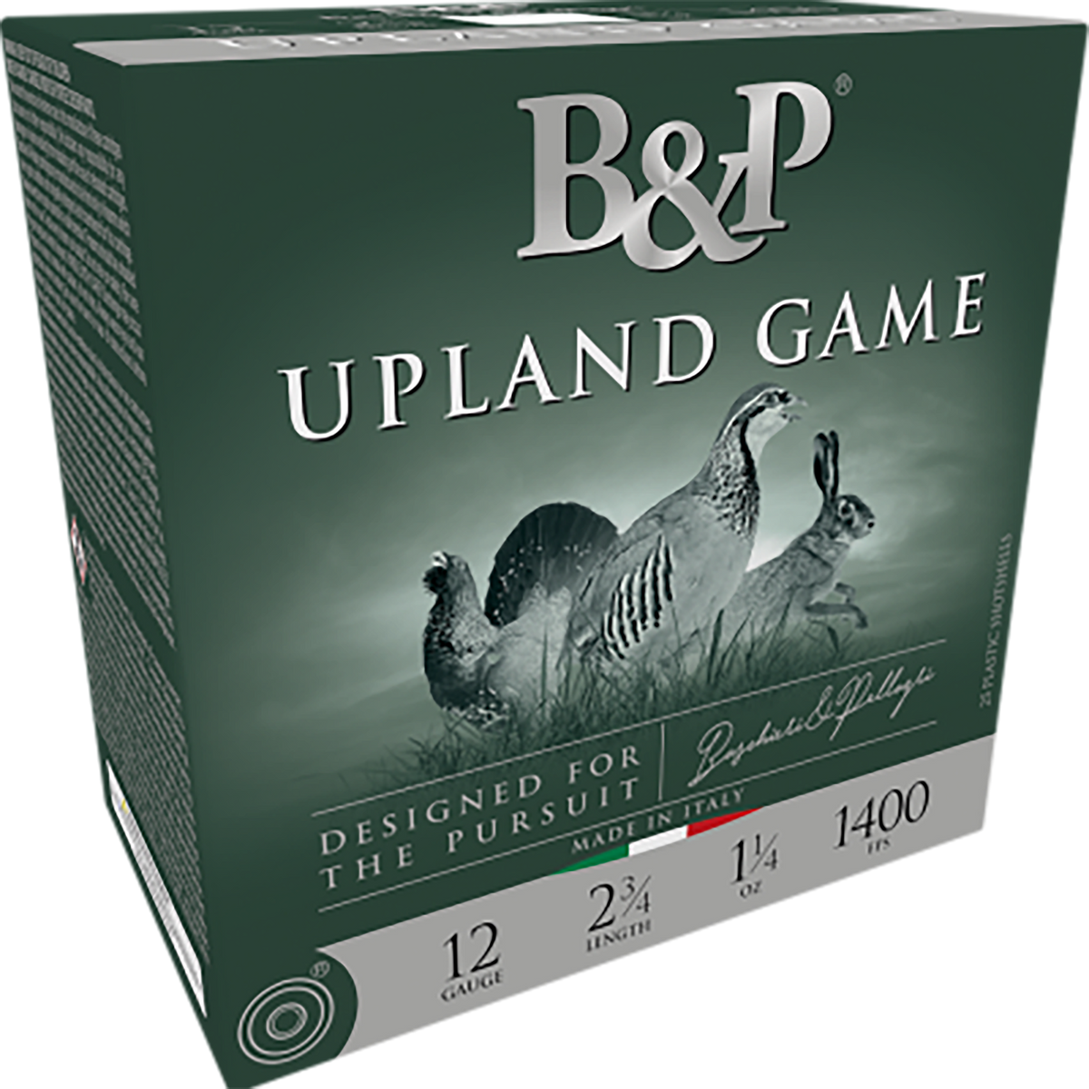 B&P Ammunition Upland Game 12 Gauge 2.75" 1 1/4 oz #6 Shot 25 Rd - Box or Case