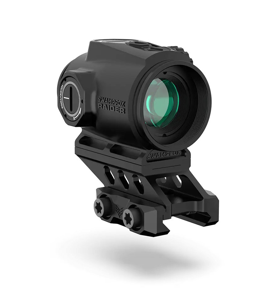 Swampfox Optics Raider Micro Prism 1x20 6 MOA Red Dot Sight