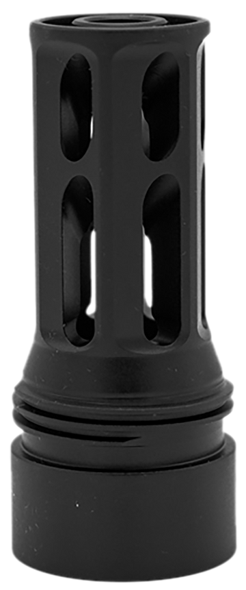 Huxwrx Flash Hider-QD 5.56x45mm NATO M24x1.5 RH Black